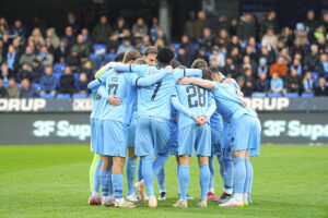 Randers FC's spillere side om side.
