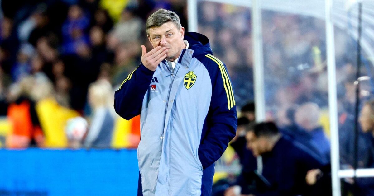 Adjö til Jon Dahl? Sverige skuffer fælt mod Kosovo Foto: Adam Ihse/AFP/Ritzau Scanpix