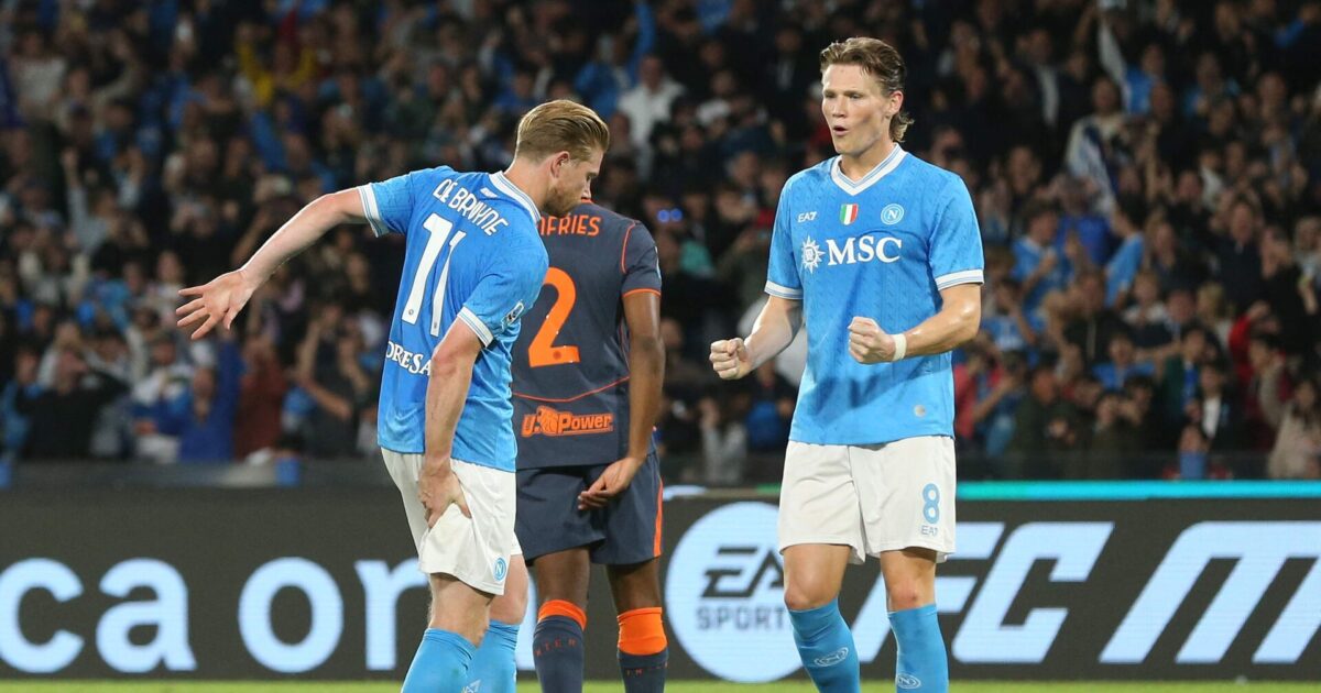 Inter nedlagt af McTominays flugter: Napoli stryger til tops Foto: Carlo Hermann/AFP/Ritzau Scanpix