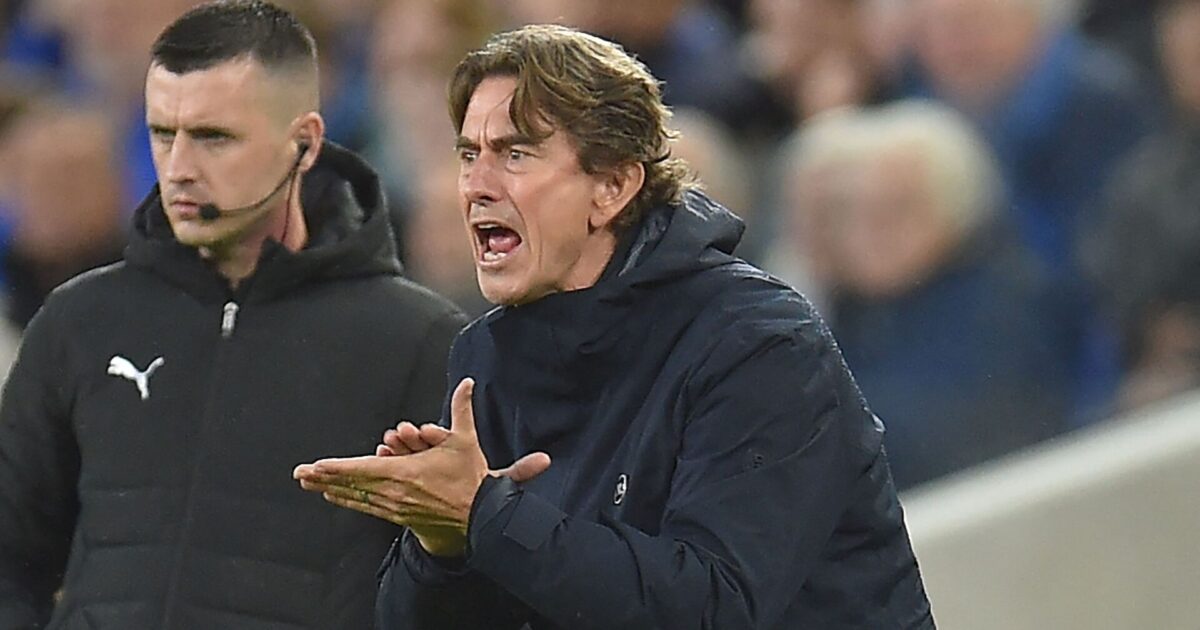 Thomas Frank i opråb: ‘Ændr reglerne i Carabao Cuppen’ Foto: Peter Powell/AFP/Ritzau Scanpix