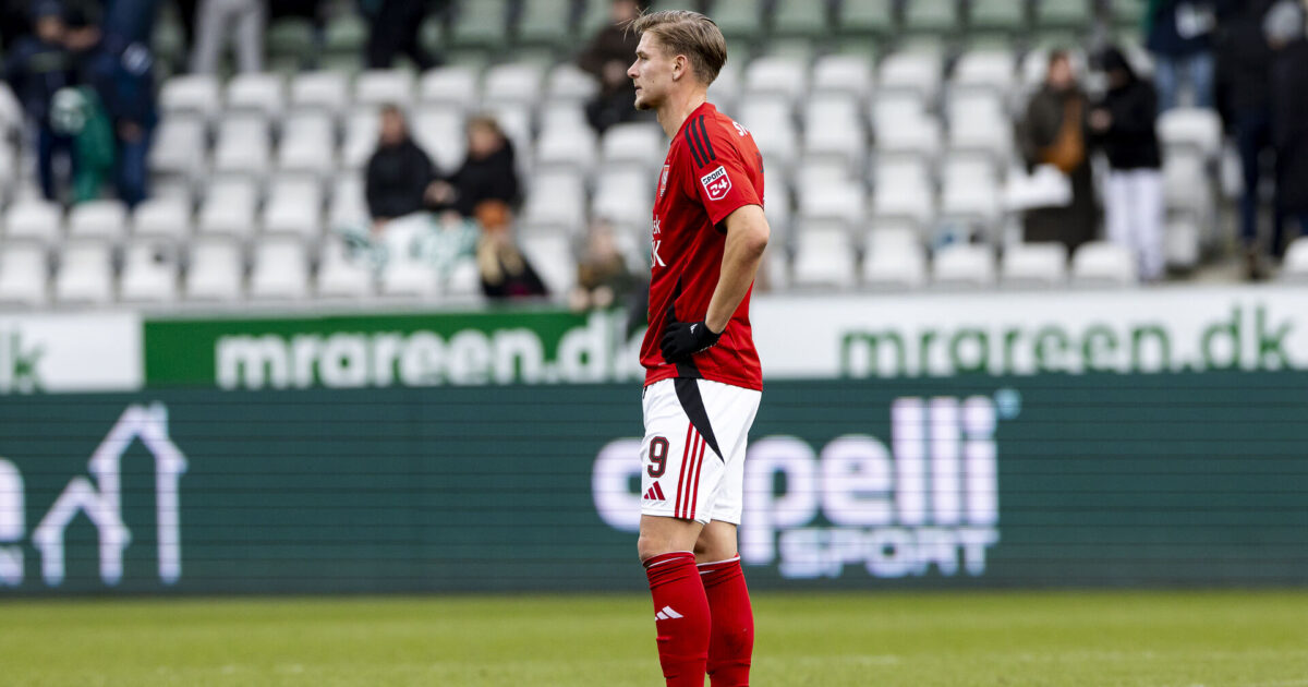 Uheldig Vejle-angriber udgik tidligt af testsejr Foto: Johnny Pedersen/Scanpix 2025