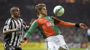 Ivan Klasnic spiller imod Juventus i Champions League