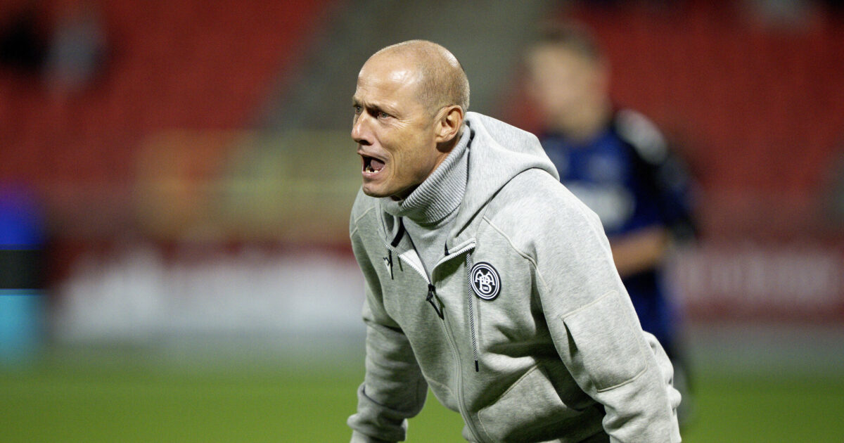 Ærlig Højer trods AaB-sejr: Den ringeste præstation i min tid Foto: Bo Amstrup/Ritzau Scanpix