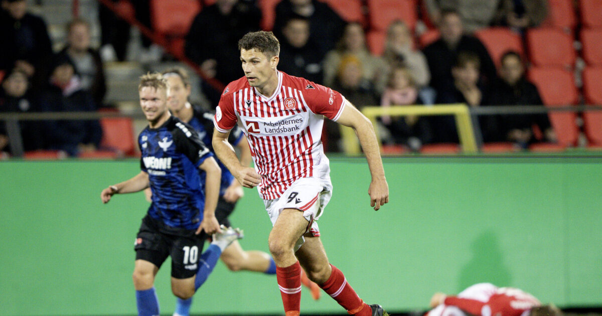 Helenius i målform: Snuden i sporet og arbejd stenhårdt Foto: Bo Amstrup/Ritzau Scanpix