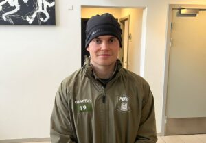 Kristian Arnstad efter træning på Fredensvang.