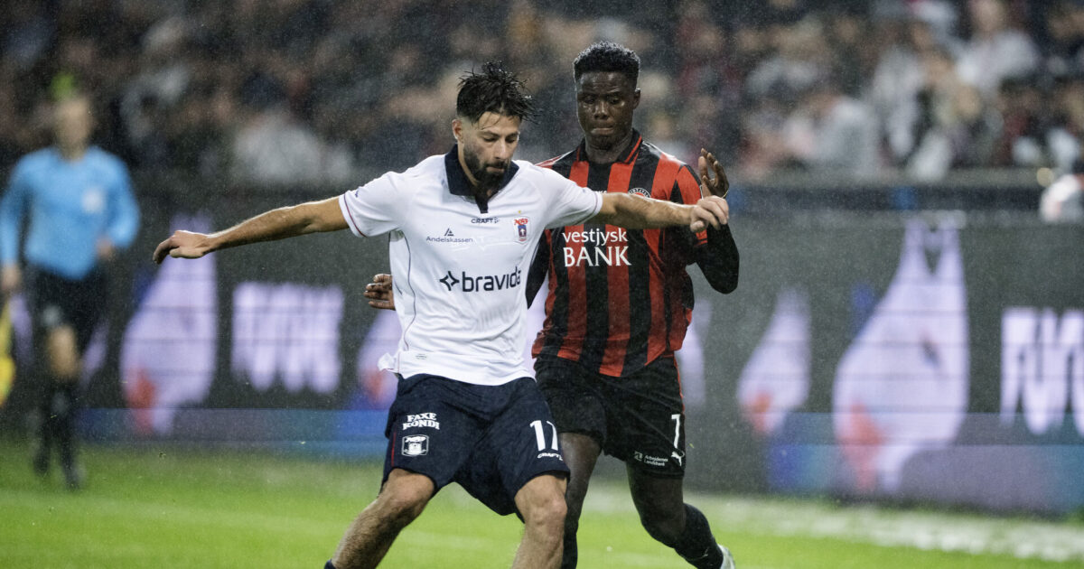 AGF-profil når det lige: Han skal nok være klar Foto: Bo Amstrup/Ritzau Scanpix