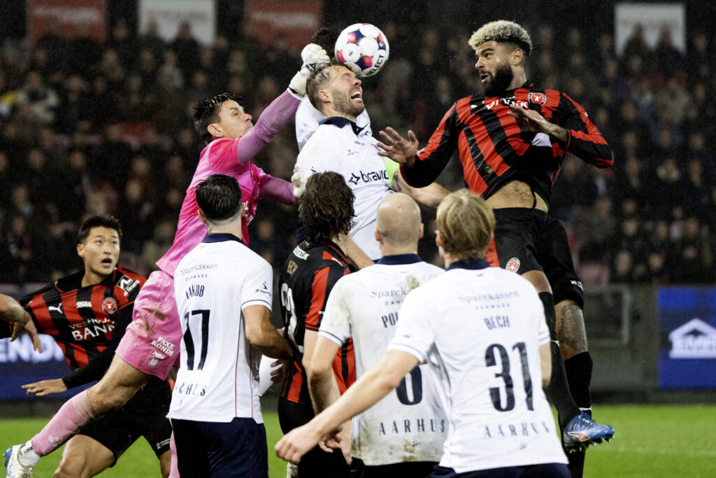 AGF spillede 1-1 ude mod FC Midtjylland.