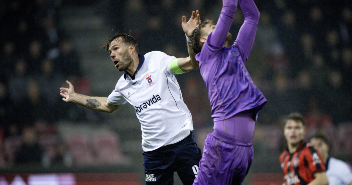 AGF ramte en dårlig dag: Den gør sgu lidt nas Foto: Bo Amstrup/Ritzau Scanpix