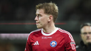 Andreas Poulsen i en Silkeborg-trøje