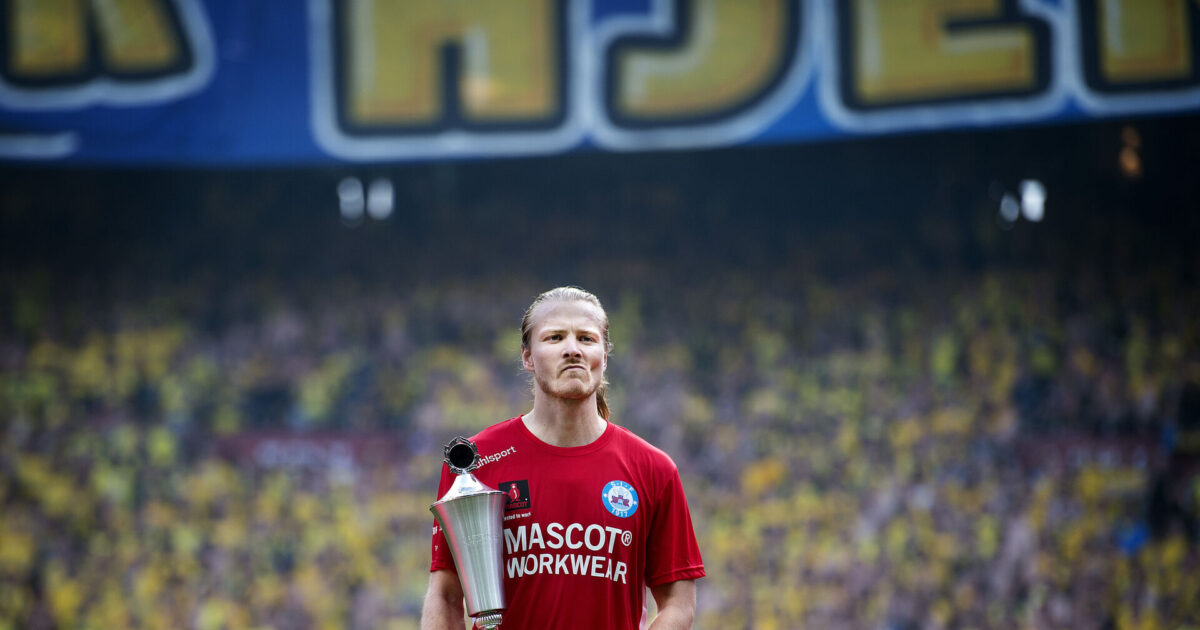 Simon Jakobsen vender tilbage til Silkeborg Foto: Liselotte Sabroe/Scanpix 2018