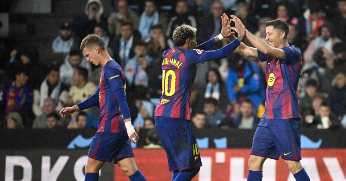 Den gamle kan stadig: Lewandowski-hattrick i galicisk målfest Foto: Photo by Miguel RIOPA 