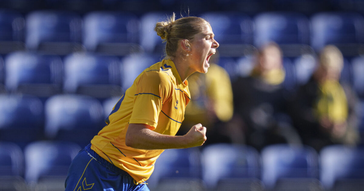 Brøndby-stjerne efterudtaget til A-landsholdet Foto: Liselotte Sabroe/Ritzau Scanpix