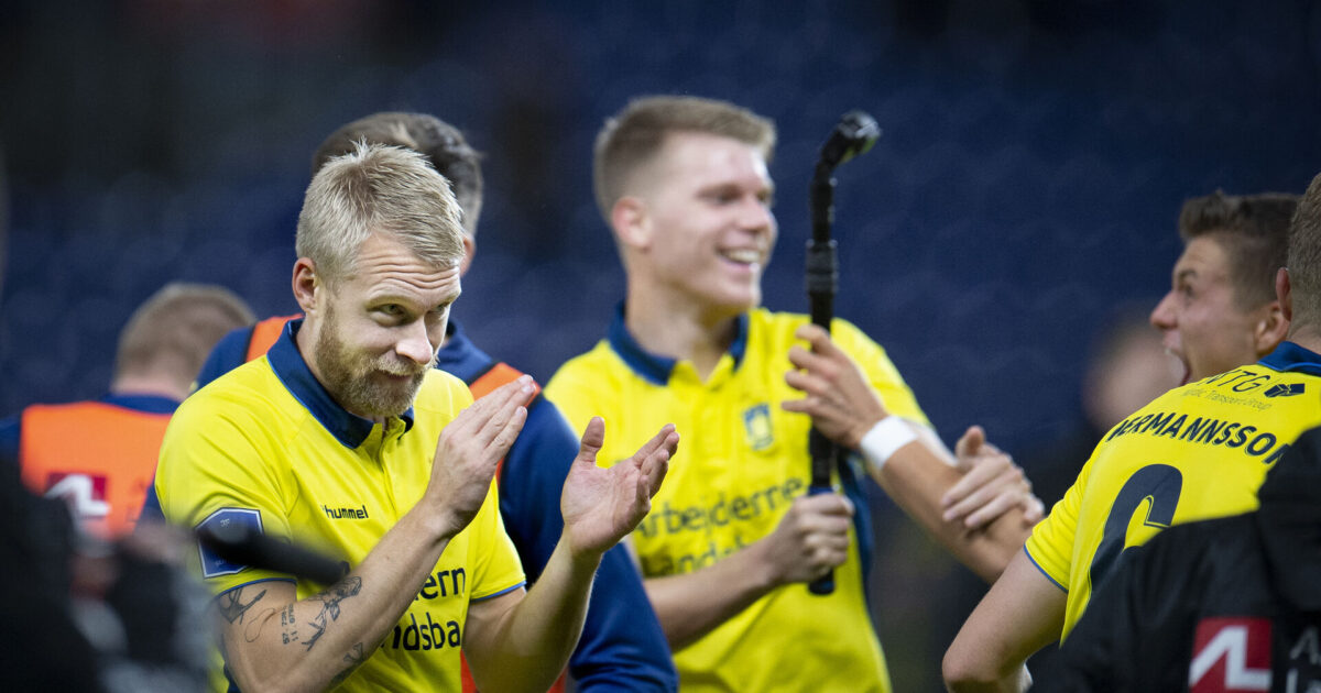 Larsson hylder sammenholdet i Brøndby: Fik venner for livet Foto: Liselotte Sabroe/Scanpix 2019