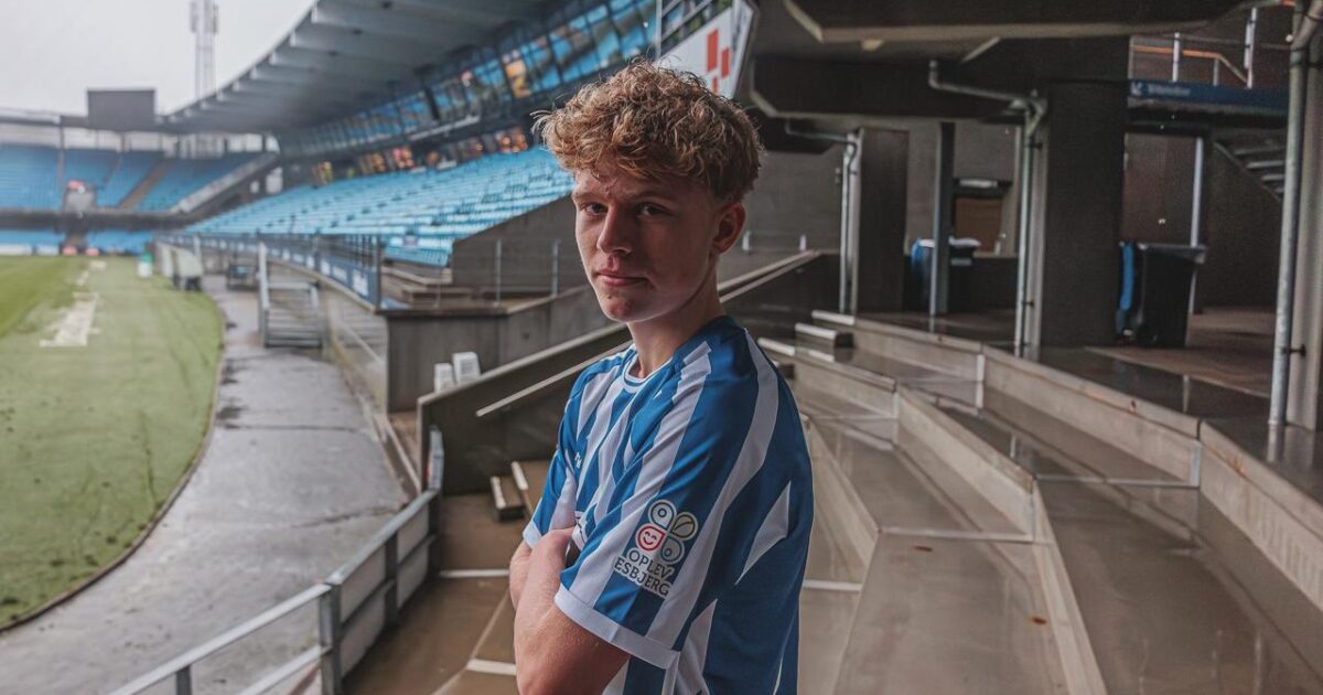 “Blåt blod”: EfB forlænger med lokalt talent Foto: Esbjerg fB