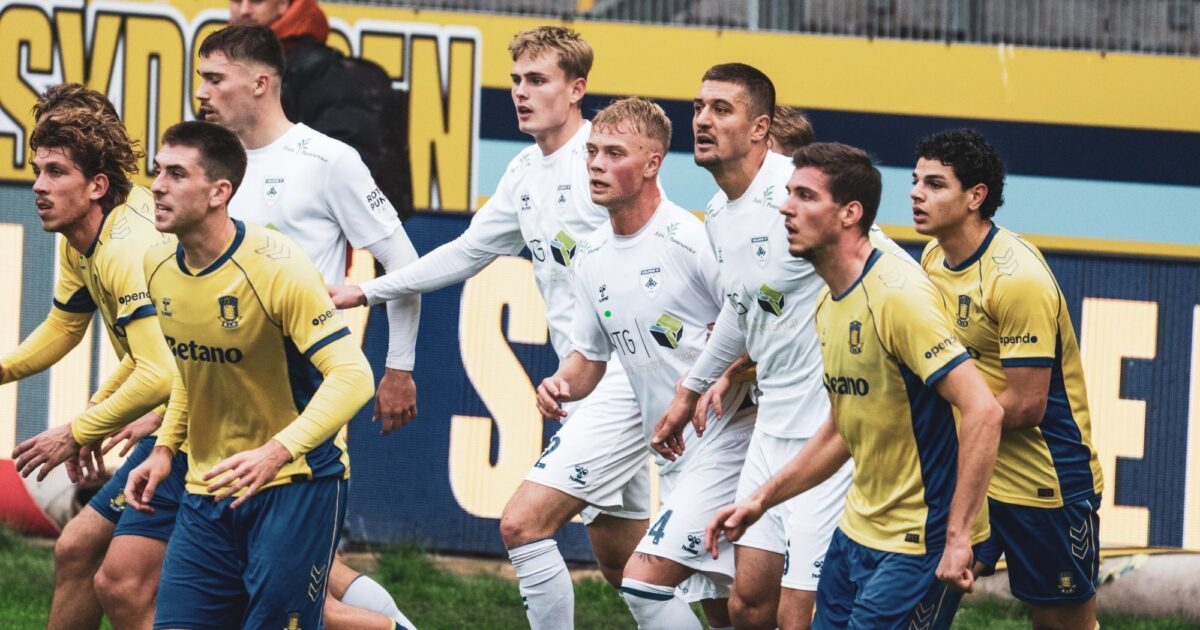 Profiltungt Brøndby-mandskab taber til Kolding Foto: Kolding IF