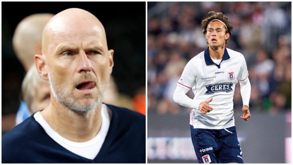 Ståle Solbakken og Markus Solbakken i samme billede.