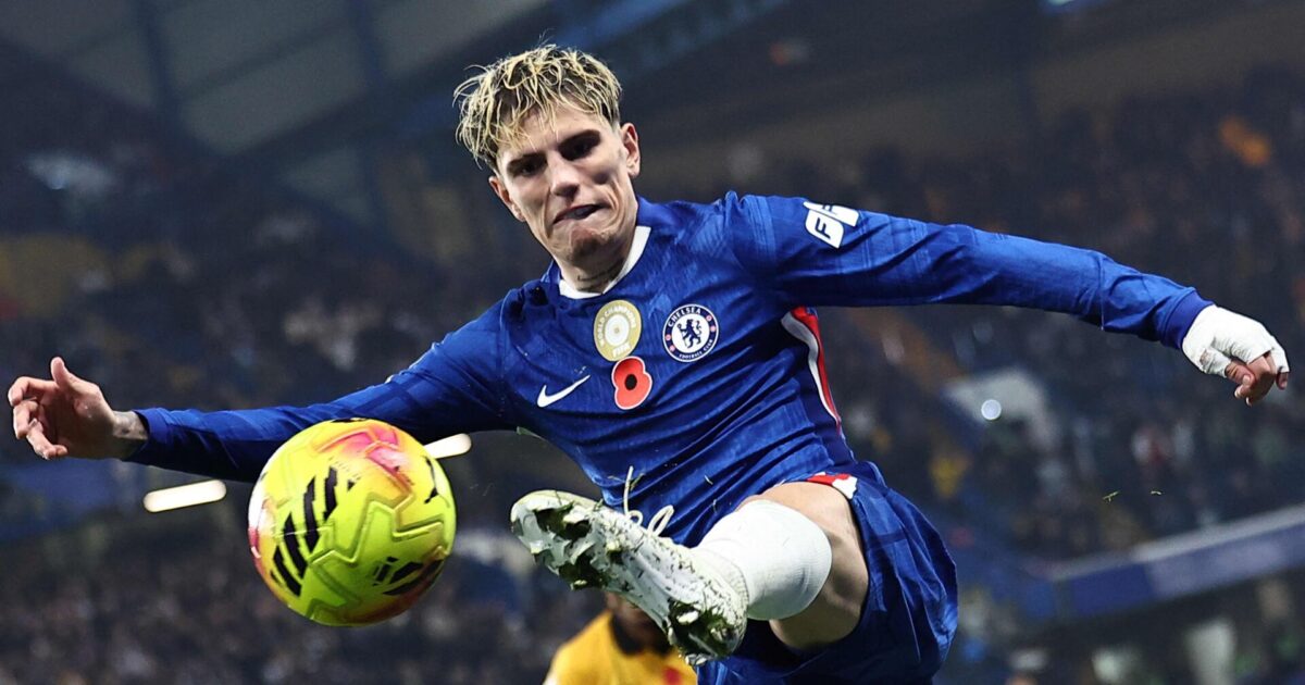 Maresca har én besked til Garnacho: Arbejd hårdt Foto: Henry Nicholls/AFP/Ritzau Scanpix