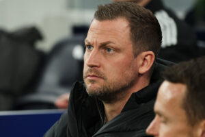 Jacob Neestrup under F.C. Københavns kamp mod Tottenham.