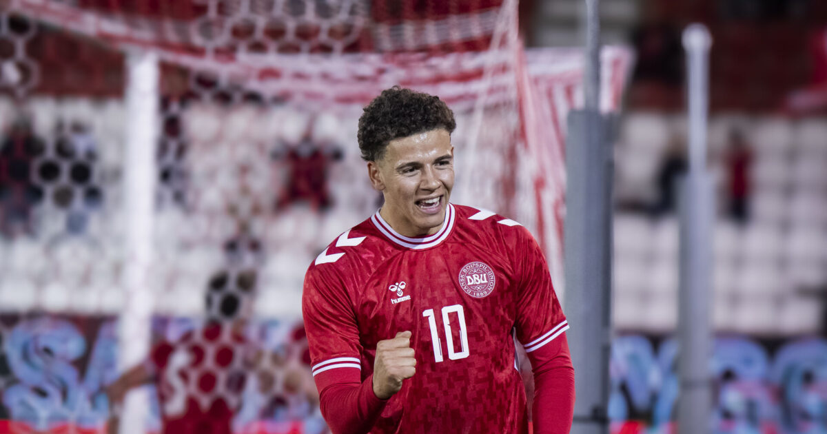 Tak Bischoff: U21-drengene gør det færdigt mod Belarus Foto: Sebastian Elias Uth/Ritzau Scanpix