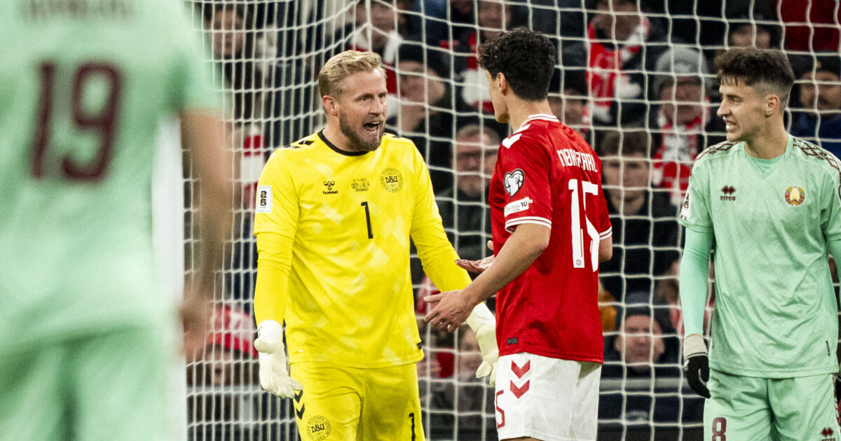 Skuffet Schmeichel: Der er ikke noget at gøre Foto: Ida Marie Odgaard/Ritzau Scanpix