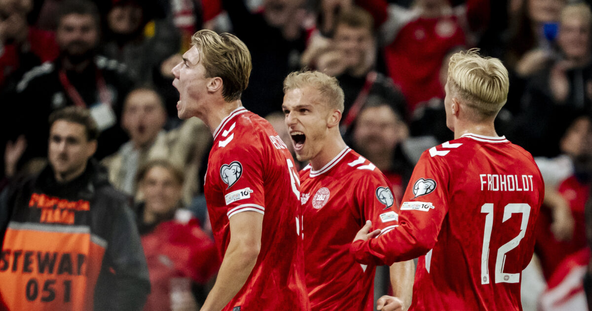 En kæmpe svinestreg mod landsholdet Foto: Mads Claus Rasmussen/Ritzau Scanpix