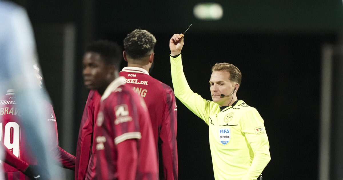 DBU afviser: Klubber har ingen indflydelse på dommerpåsætning Foto: Claus Fisker/Ritzau Scanpix