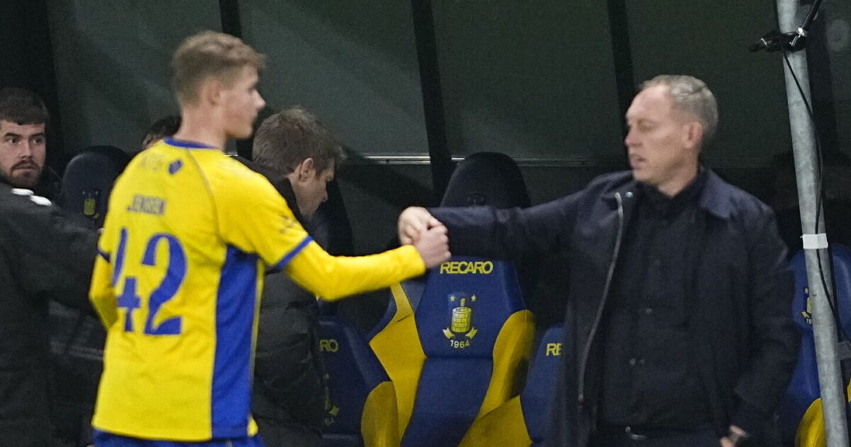 Excellent: Cooper storroser Brøndby-komet Foto: Mads Claus Rasmussen/Ritzau Scanpix