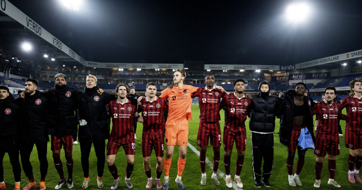 Isaksen tror på midtjysk triumf: Kan godt spille op med Roma Foto: Bo Amstrup/Ritzau Scanpix