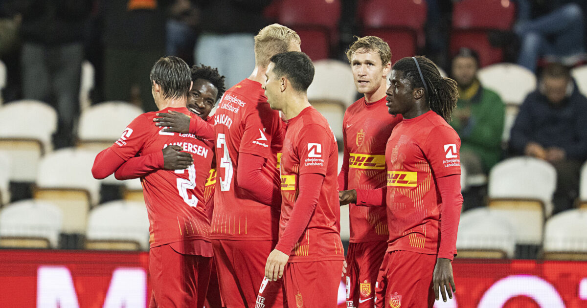 Frisparksperle mod Brøndby: Inspireret af Robert Skov Foto: Claus Bech/Ritzau Scanpix