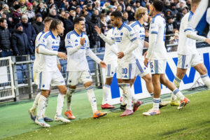 FCK-spillerne jubler