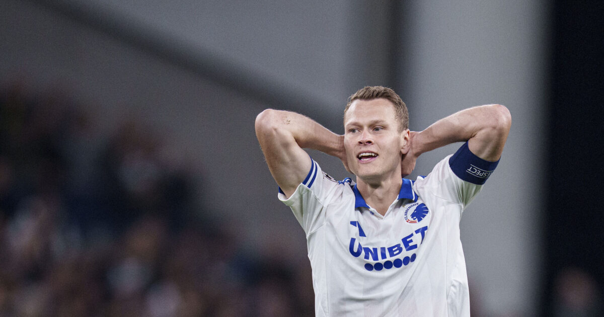 FCK-stjerne: Der er mere lettelse end glæde i omklædningsrummet Foto: Liselotte Sabroe/Ritzau Scanpix