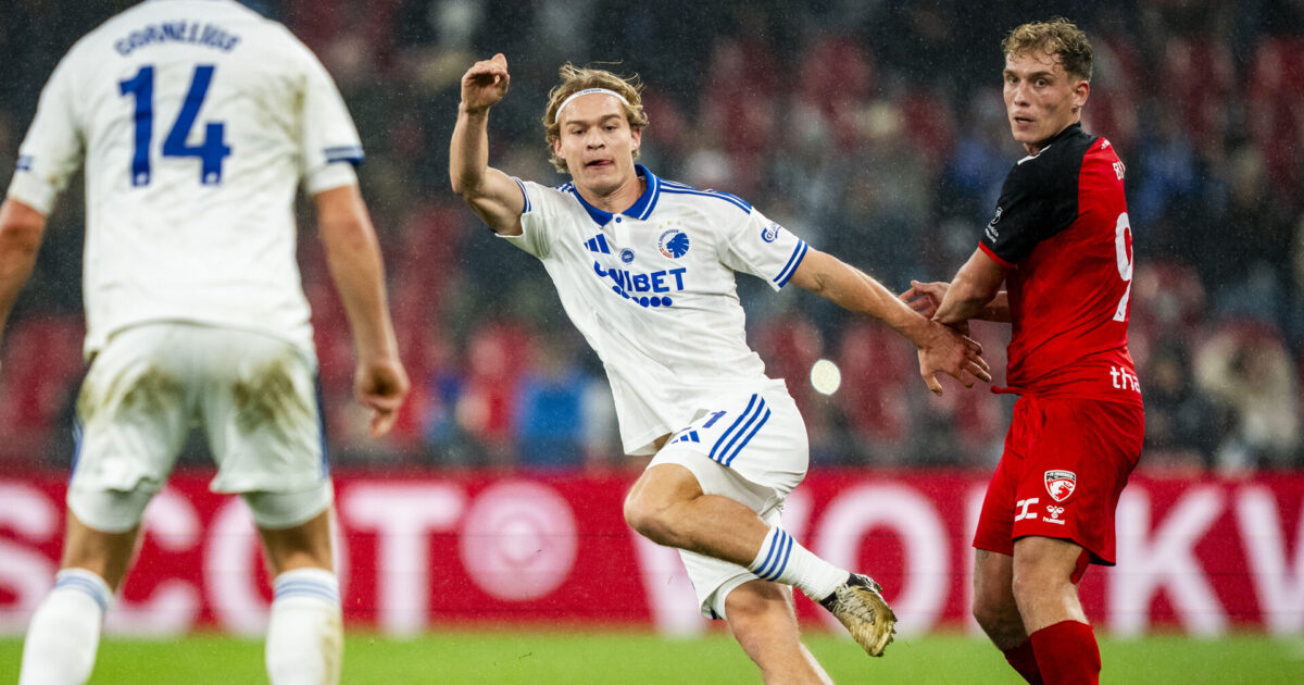 Mads Emil Madsen endte i forsvaret: Tog en for holdet Foto: Ida Marie Odgaard/Ritzau Scanpix