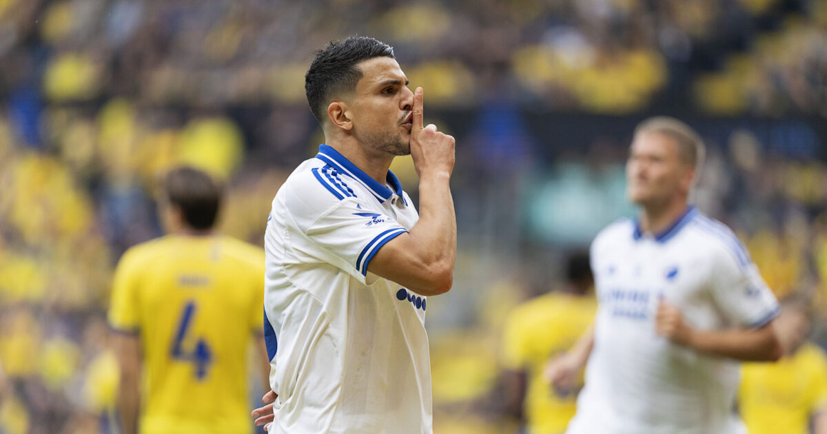 Motiveret Elyounoussi: Vil gøre Parken til et fort Foto: Claus Bech/Ritzau Scanpix