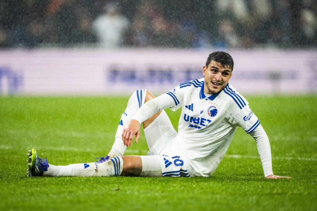 Mohamed Elyounoussi for FCK i Parken mod FC Fredericia.