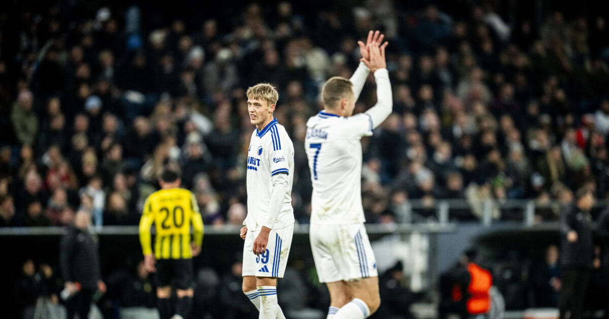 Vigtig FCK-sejr pynter i koefficientregnskabet Foto: Ida Marie Odgaard/Ritzau Scanpix