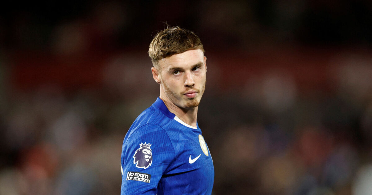 Absurd: Cole Palmer har brækket sin tå derhjemme Foto: Ritzau Scanpix/REUTERS