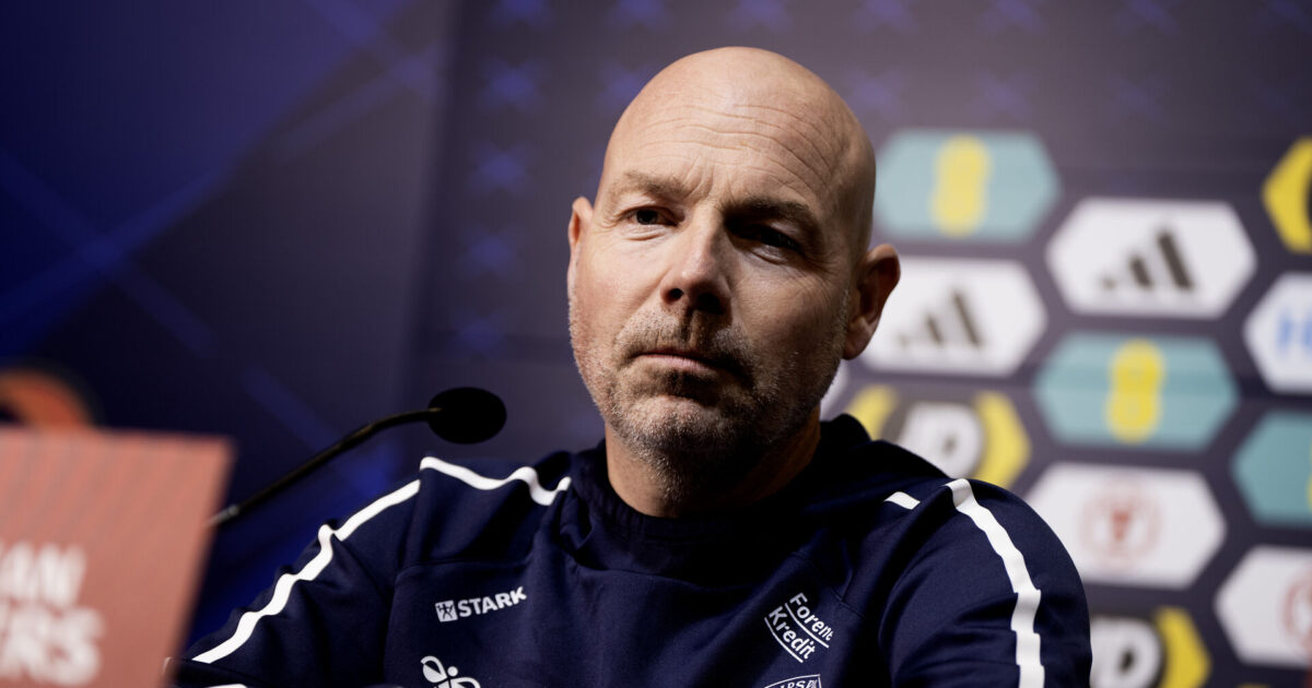 Riemer har plan A, B og C klar mod Skotland Foto: Bo Amstrup/Ritzau Scanpix