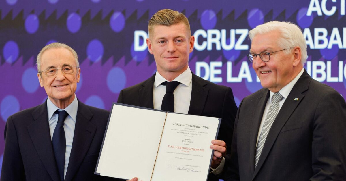 Kroos modtager ridderorden: En af de største Foto: Photo by Oscar DEL POZO 