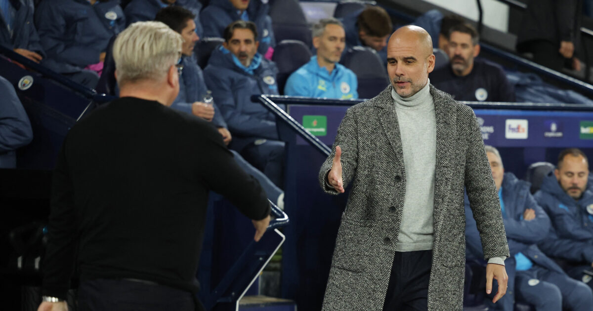 I spil til Malmö FF: Heftig transferaktivitet forude Lars Friis (til venstre) mødte Manchester City og Josep Guardiola i sidste sæson, hvor danskeren var cheftræner i Sparta Prag.
Foto: Phil Noble/REUTERS