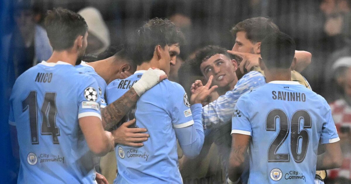 Citys stjerner sætter Dortmund på plads Foto: Oli Scarff/AFP/Ritzau Scanpix