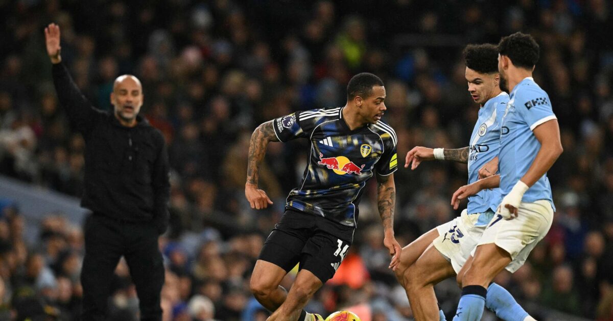 Leeds’ vilde comeback ligegyldigt mod City Foto: Photo by Oli SCARFF 