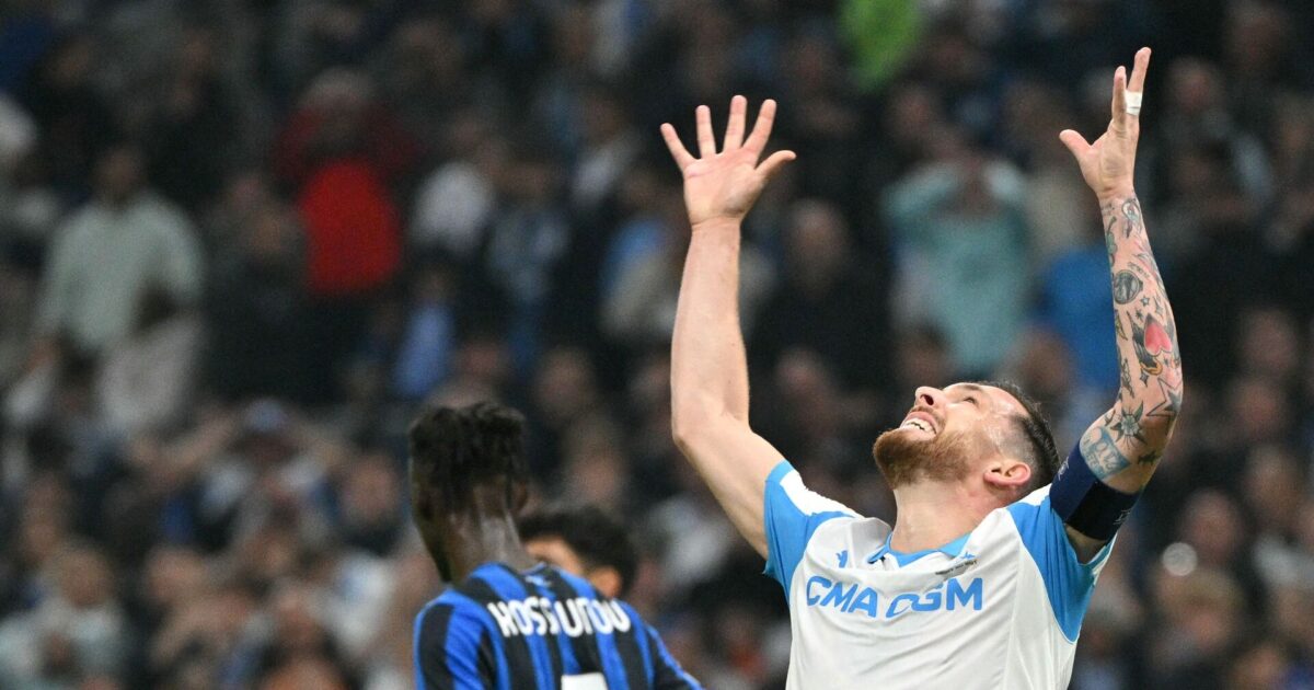 Højbjerg helt oppe at køre – snydt til sidst Foto: Christophe Simon/AFP/Ritzau Scanpix