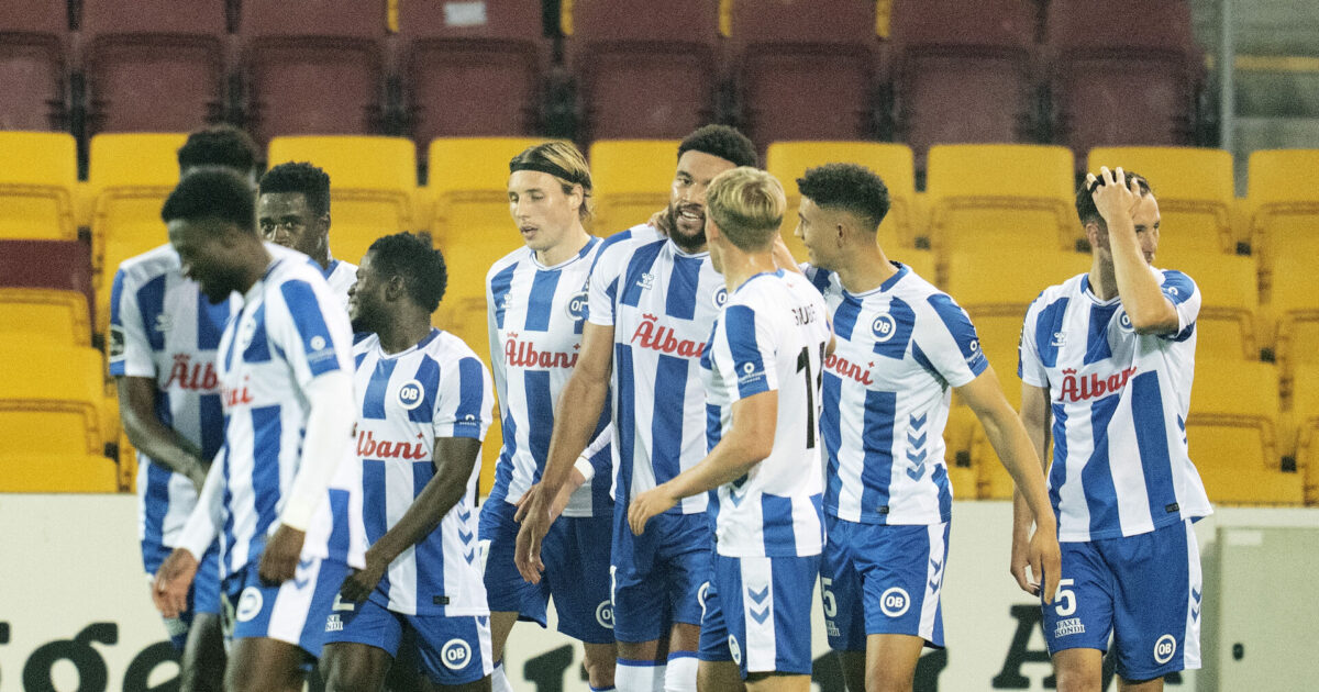 Bech er utilfreds: OB styrer mod vild rekord Foto: Claus Bech/Ritzau Scanpix