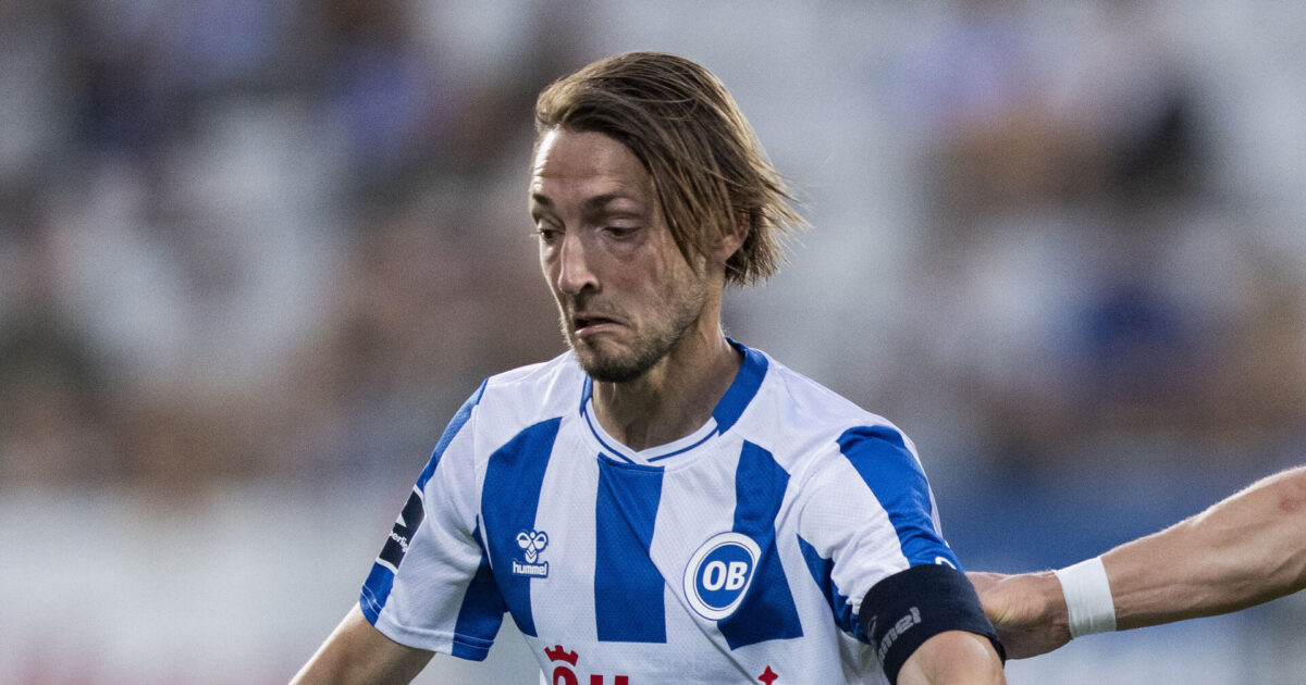 Rasmus Falk deler godt nyt efter skade Foto: Sebastian Elias Uth/Scanpix 2025