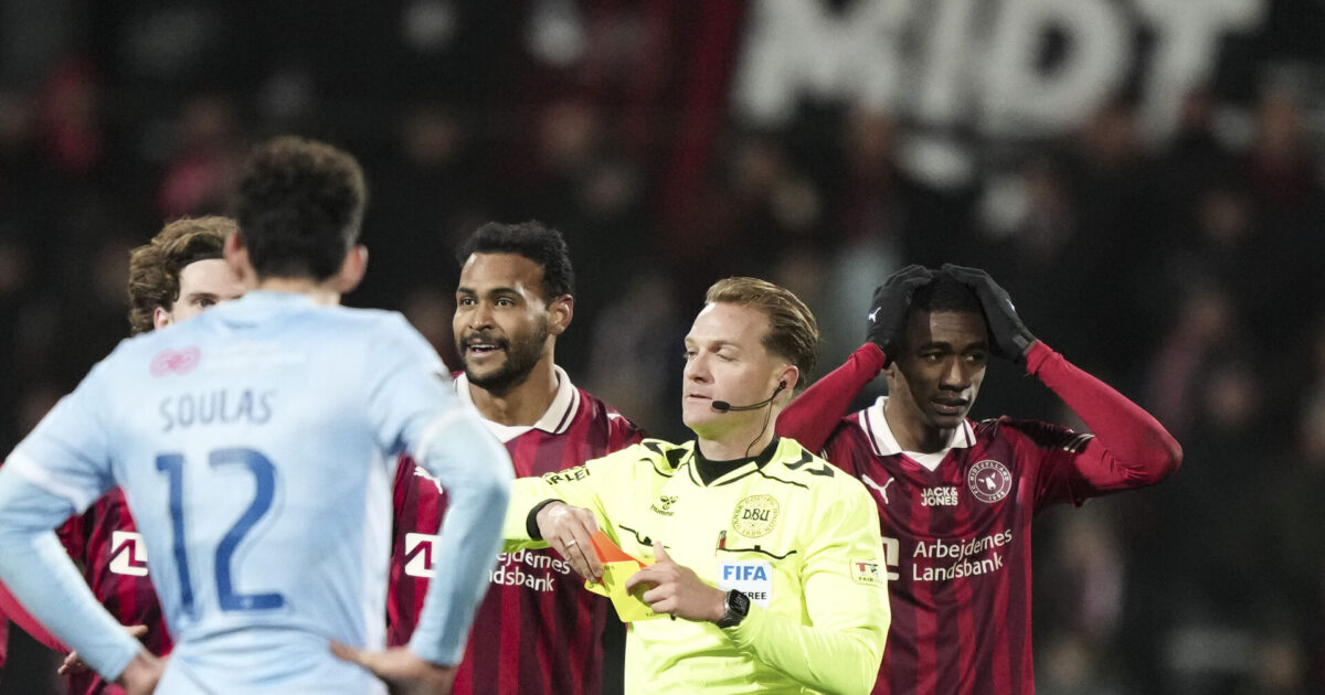 Afslører: FCM appellerer omdiskuteret rødt Foto: Claus Fisker/Ritzau Scanpix