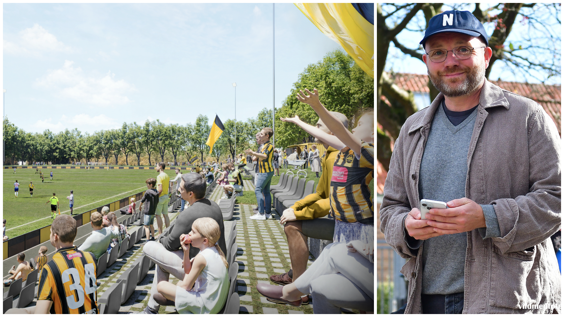 AGF ville af med løbebane – nu bygger Aarhus Fremad en foto