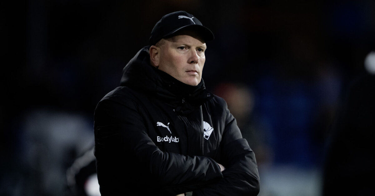 Randers-stjerne tvivlsom til OB: Kraftig pil ned Foto: Bo Amstrup/Ritzau Scanpix