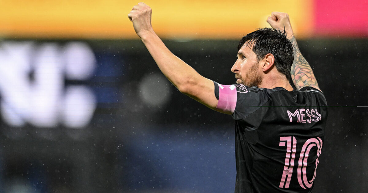 MLS skifter til europæisk ligaformat Sep 24, 2025; New York, NY, New York, NY, USA; Inter Miami forward Lionel Messi (10) celebrates his goal during the second half against New York City at Citi Field. Mandatory Credit: Mark Smith-Imagn Images TPX IMAGES OF THE DAY