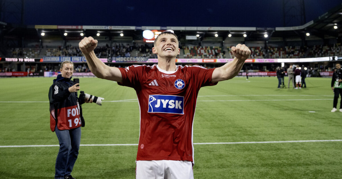 Lokalopgør venter: Vi er aldrig bange for at møde dem Foto: Bo Amstrup/Ritzau Scanpix