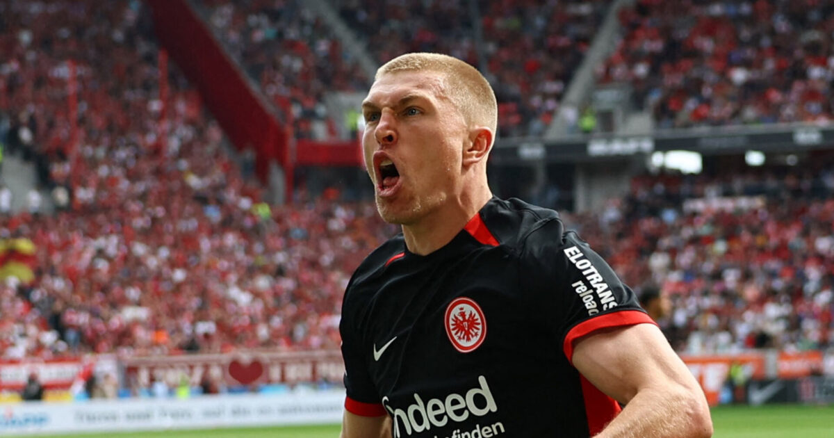 ‘NK’-hovedstød redder Frankfurt fra nederlag til Bundesliga-bundprop Foto: Ritzau Scanpix/REUTERS